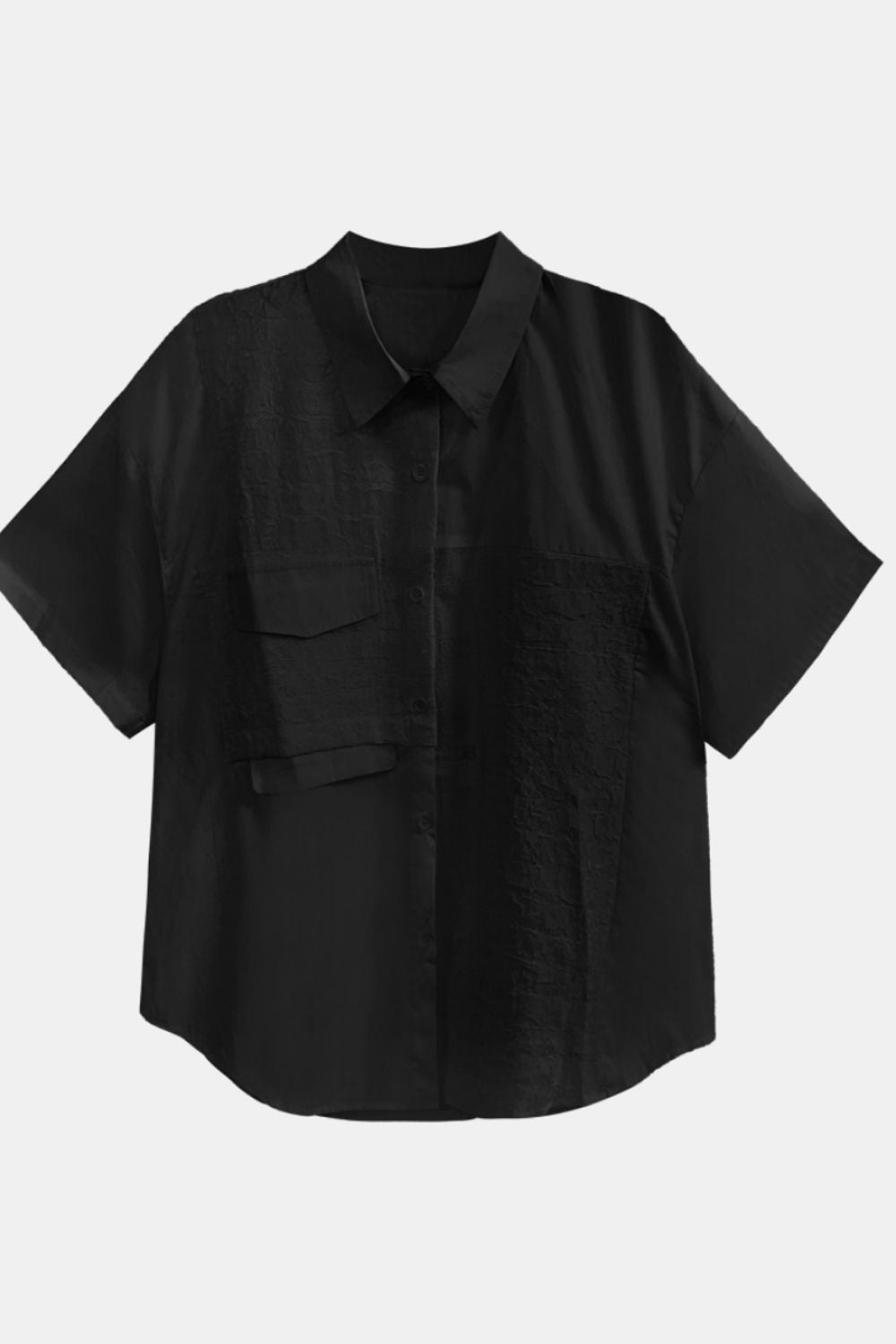 Textured Short Sleeve Shirt