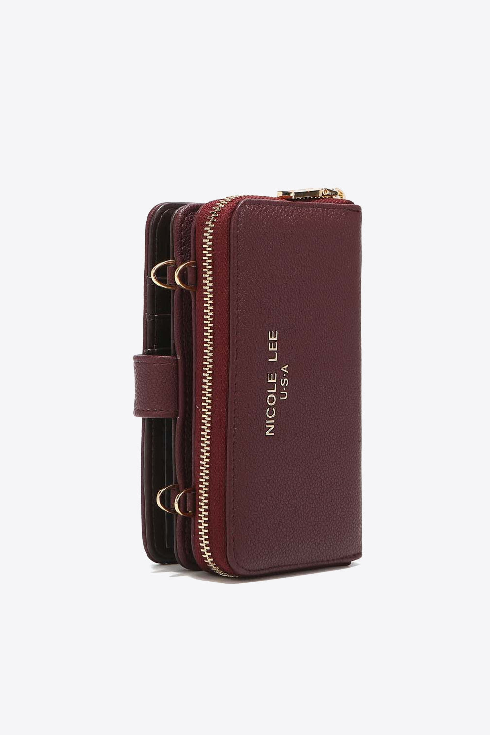 Nicole Lee USA Two-Piece Crossbody Phone Case Wallet