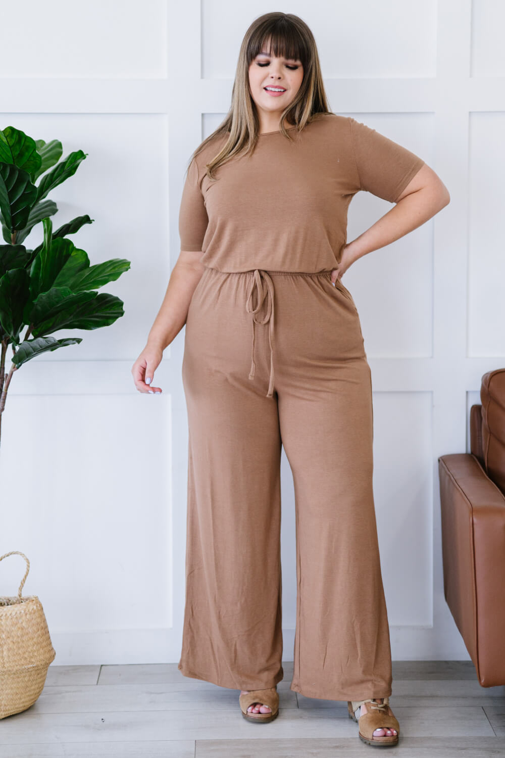 Zenana Good News Full Size Run Jumpsuit - Marie Lashaays 