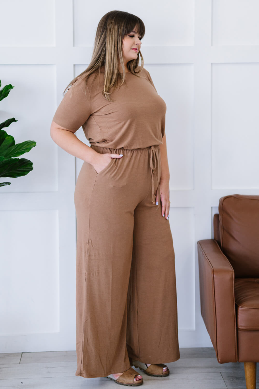 Zenana Good News Full Size Run Jumpsuit - Marie Lashaays 