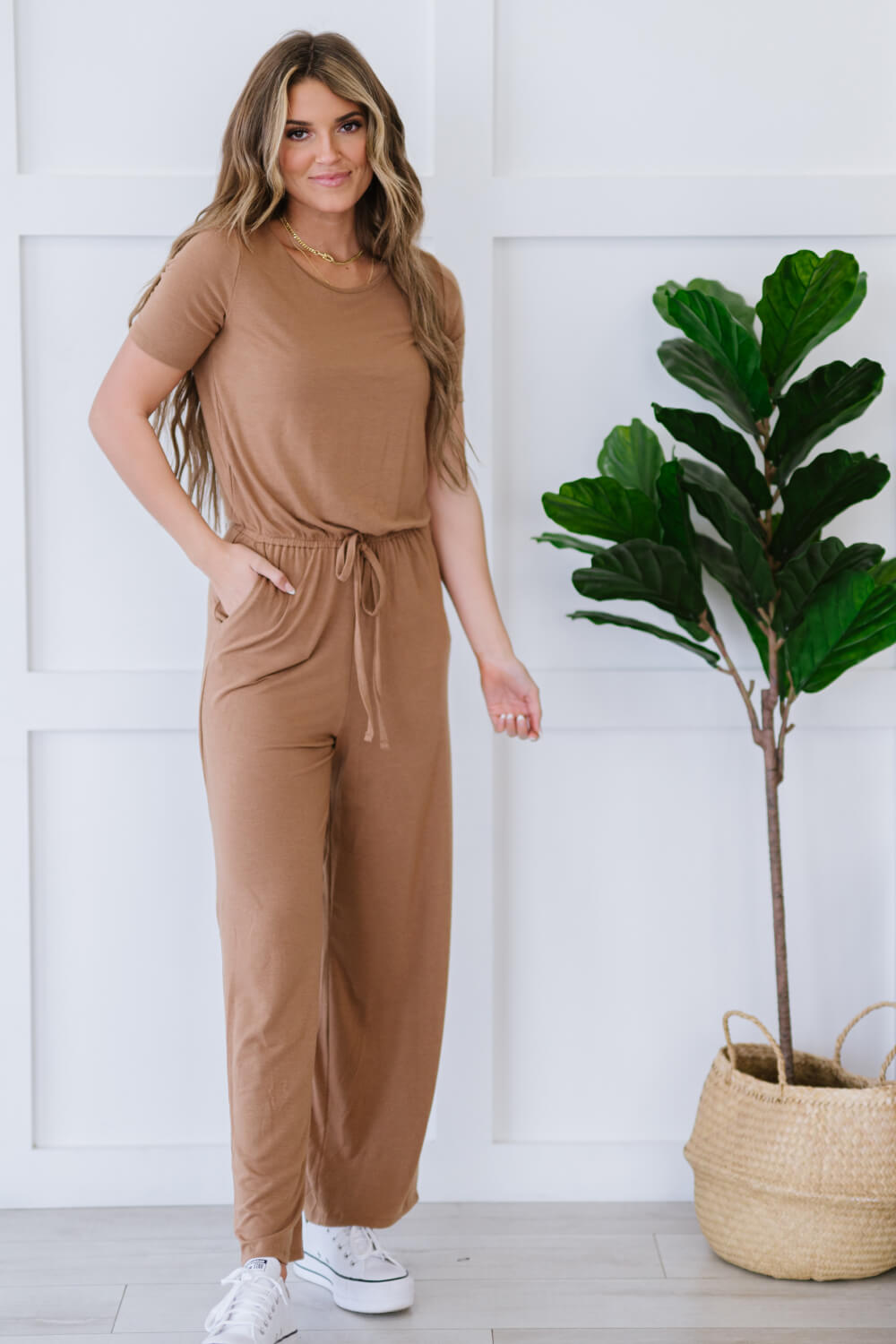 Zenana Good News Full Size Run Jumpsuit - Marie Lashaays 