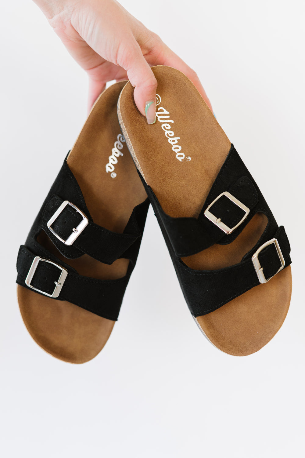 WeeBoo Walk with Me Buckled Soft Footbed Sandals - Marie Lashaays 