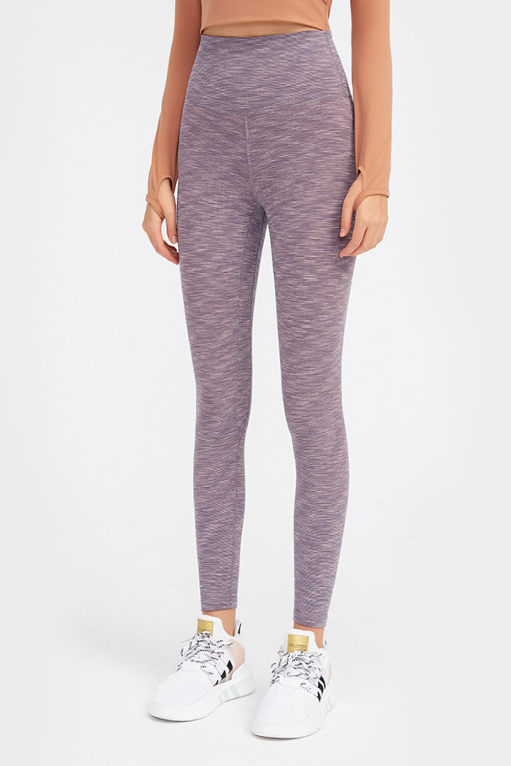 High Waist Pocketed Yoga Leggings - Marie Lashaays 