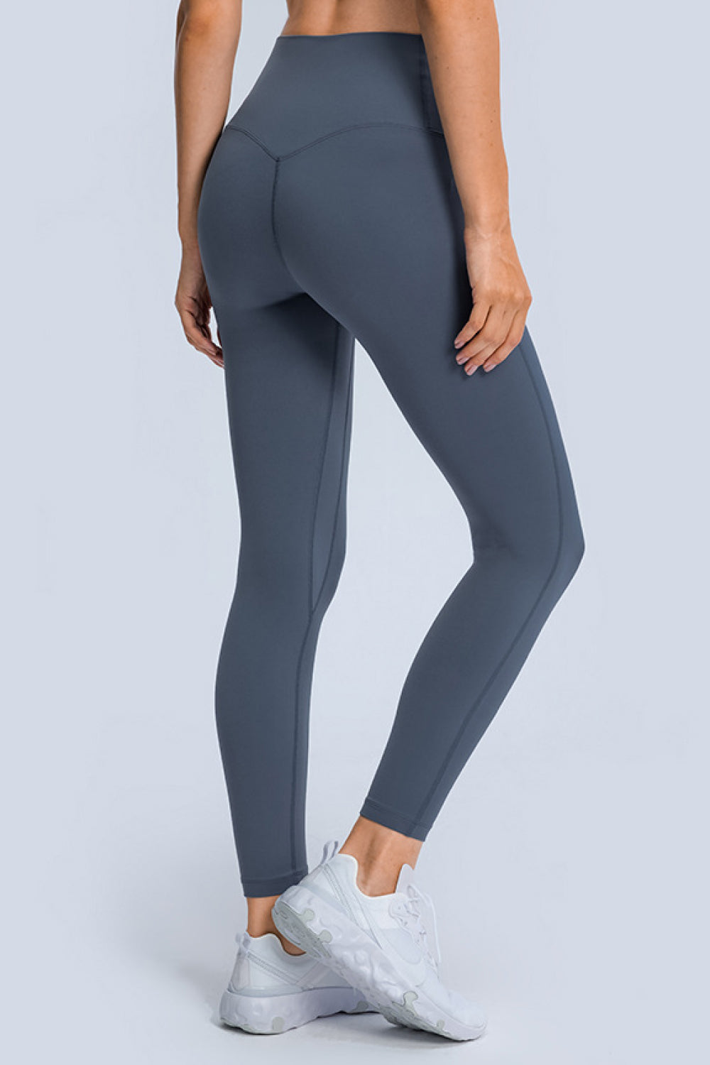 High Rise Ankle-Length Yoga Leggings - Marie Lashaays 