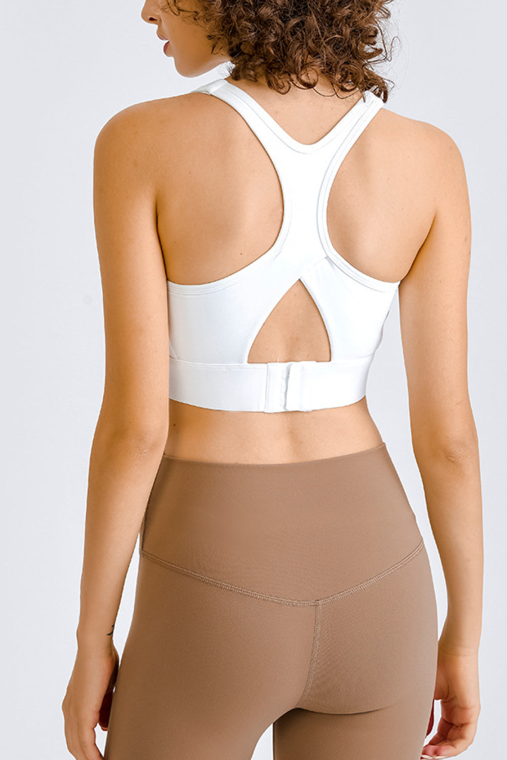 Cross Back Yoga Crop Top - Marie Lashaays 