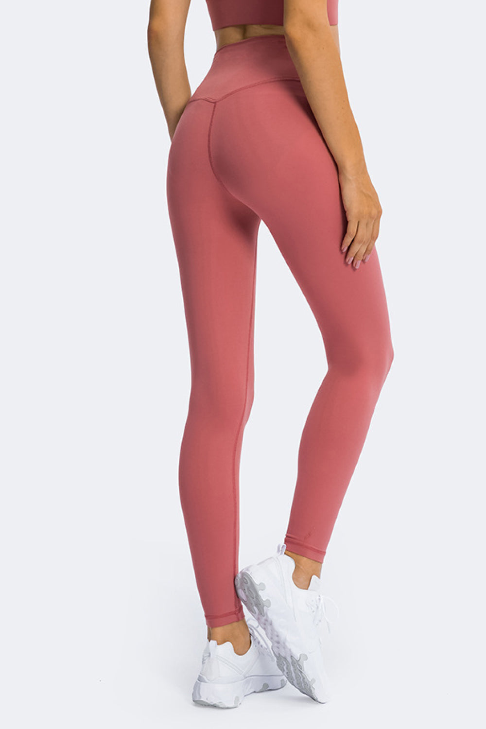 High Rise Ankle Length Yoga Leggings - Marie Lashaays 