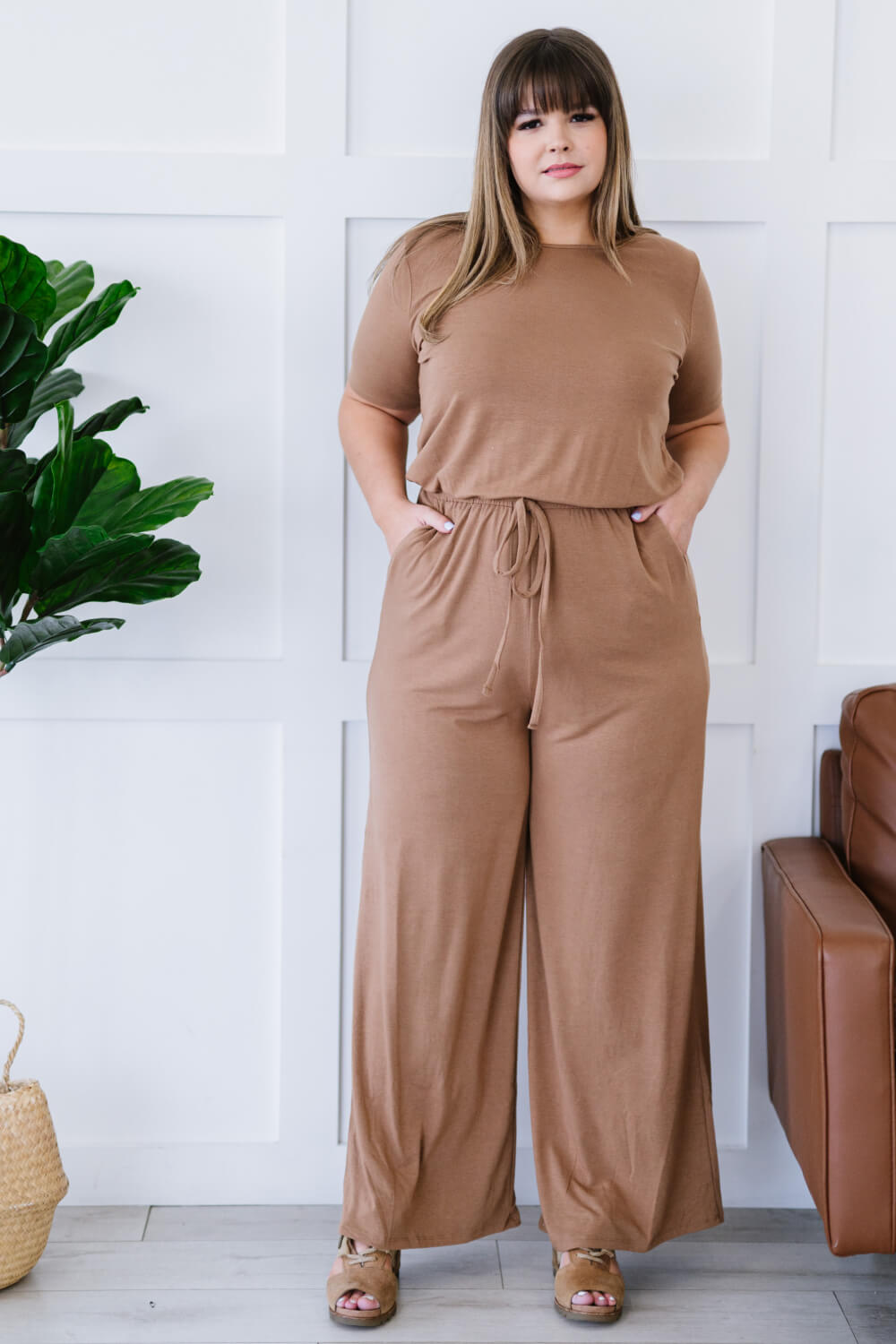 Zenana Good News Full Size Run Jumpsuit - Marie Lashaays 