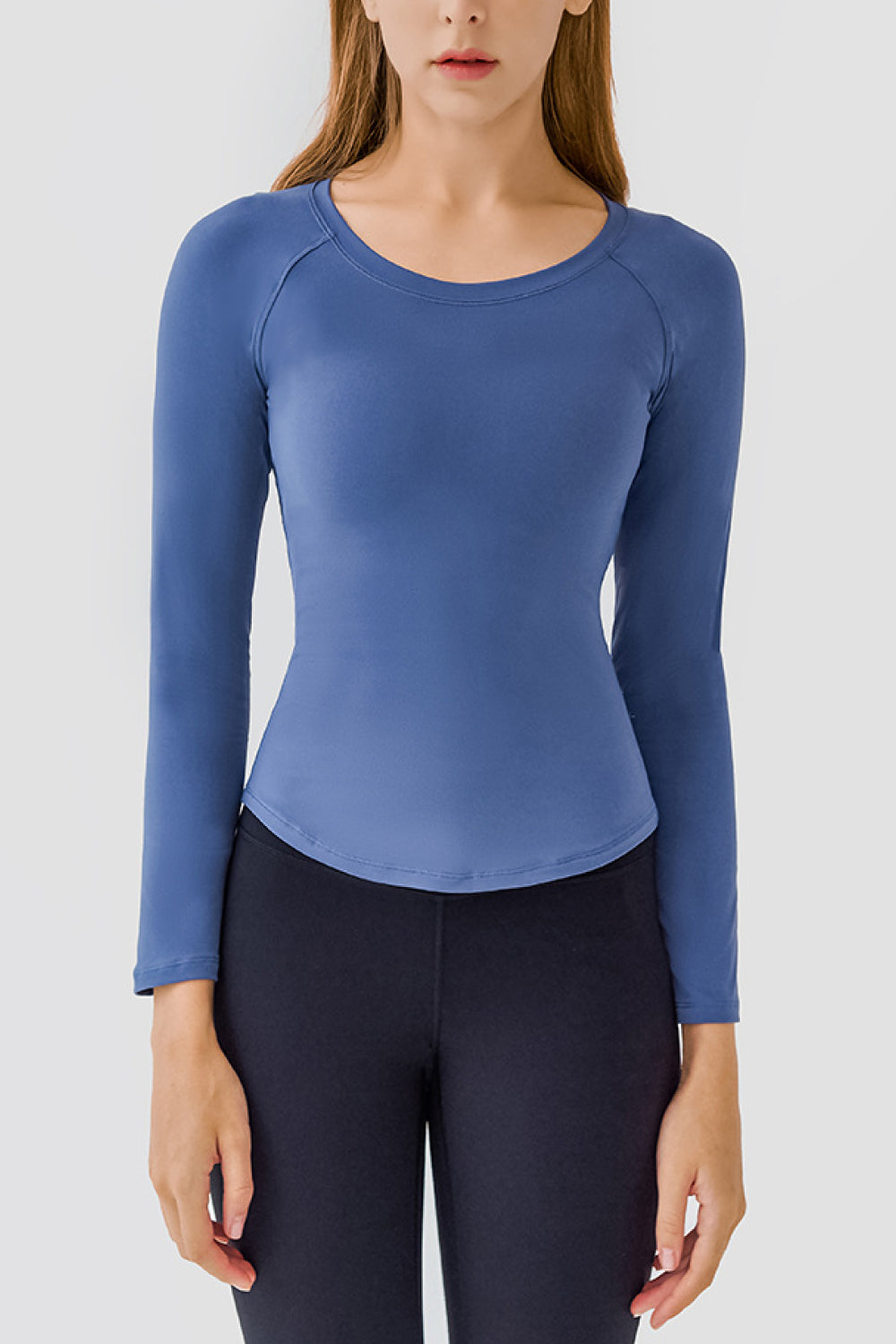 Long Sleeve Yoga Athletic Top - Marie Lashaays 