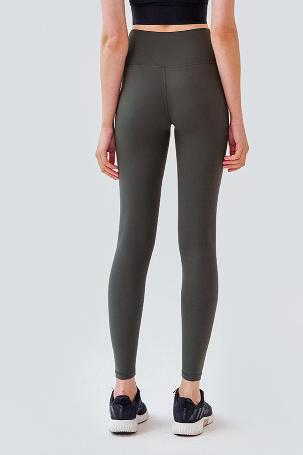 High Waist Side Stripe Yoga Leggings - Marie Lashaays 