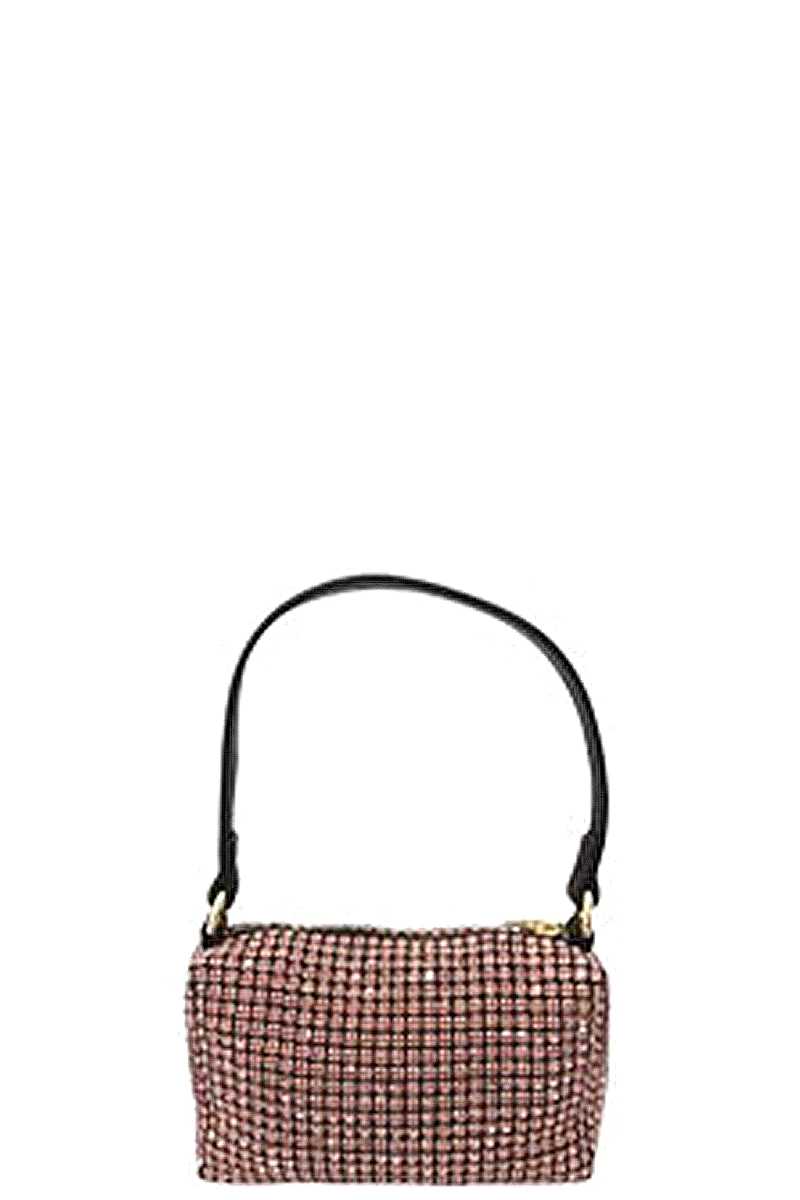 Fashion Chic Rhinestone Handle Clutch Bag - Marie Lashaays 