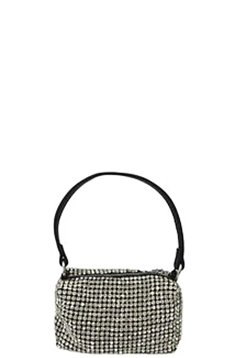 Fashion Chic Rhinestone Handle Clutch Bag - Marie Lashaays 