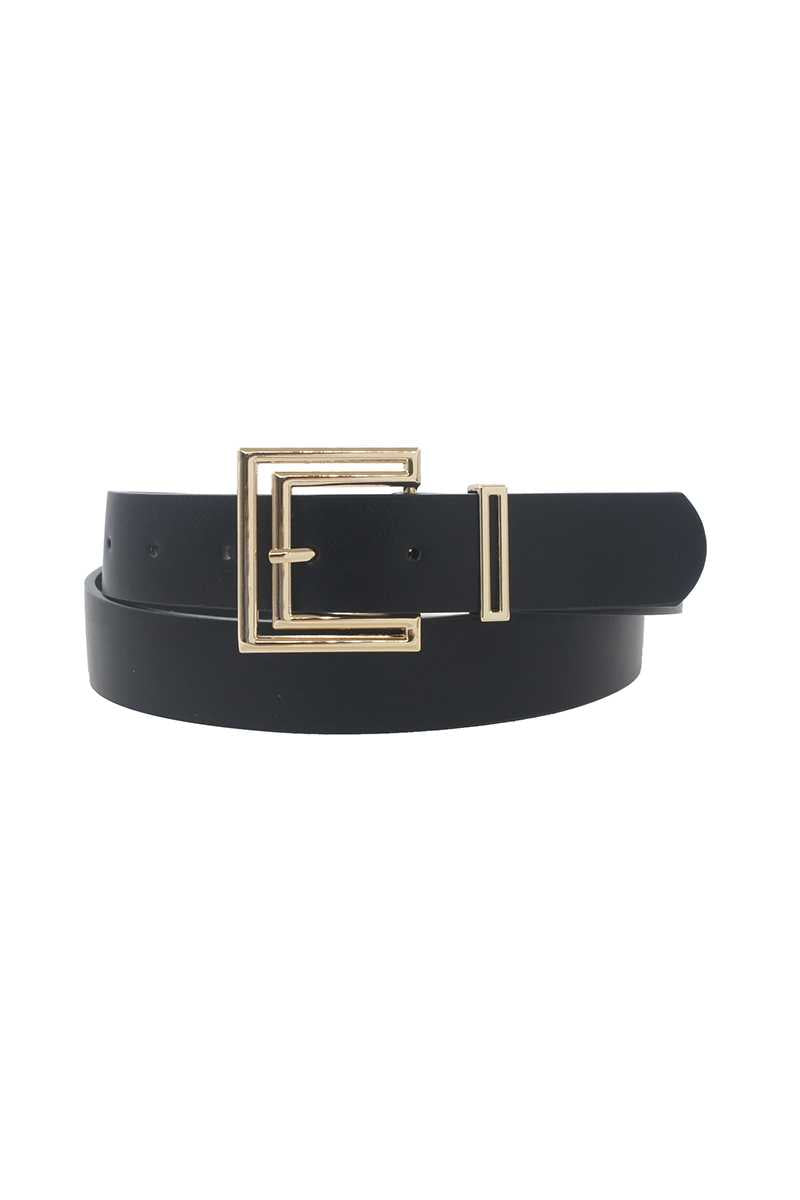 Outline Cutout Square Buckle Belt - Marie Lashaays 