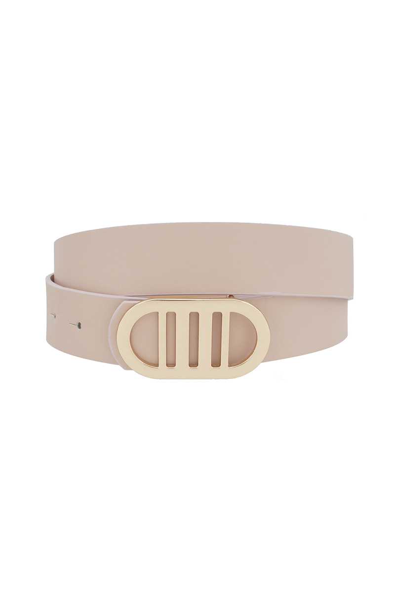 Modern Gridded Oval Standard Belt - Marie Lashaays 