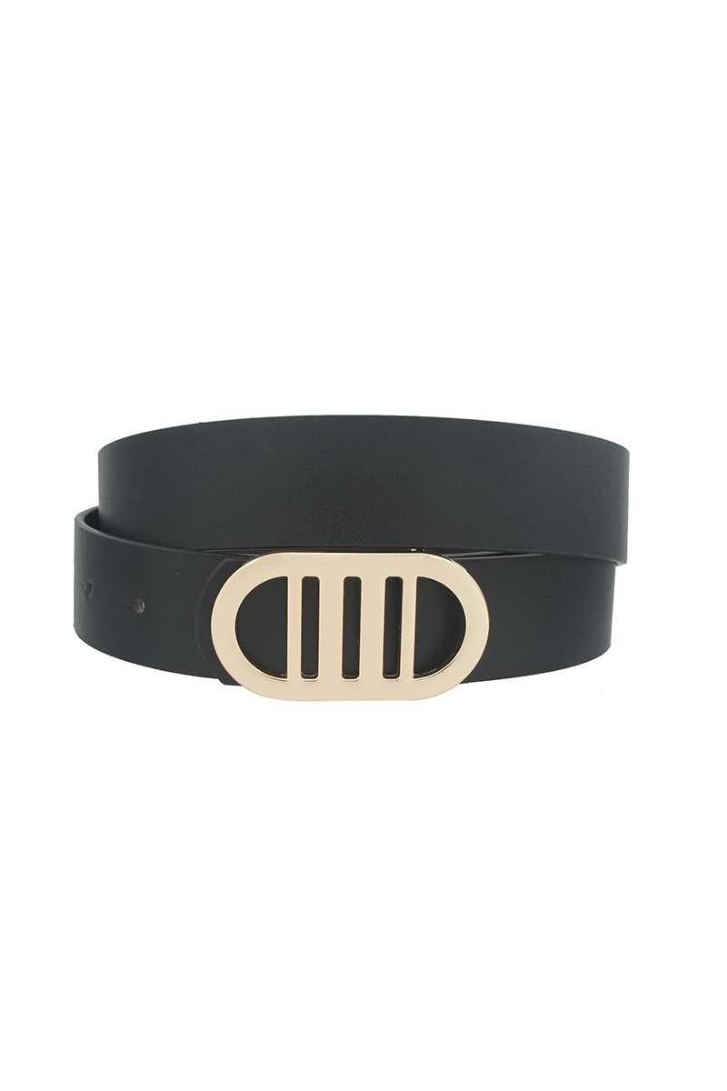 Modern Gridded Oval Standard Belt - Marie Lashaays 