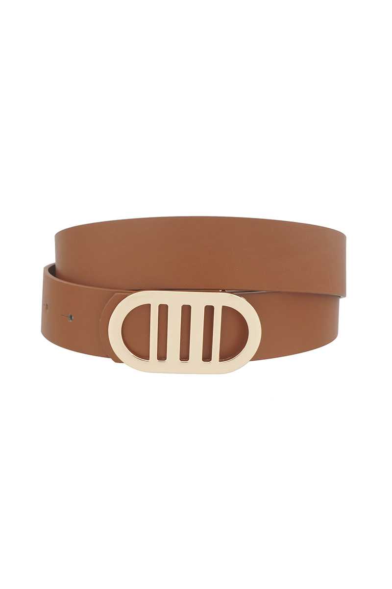 Modern Gridded Oval Standard Belt - Marie Lashaays 