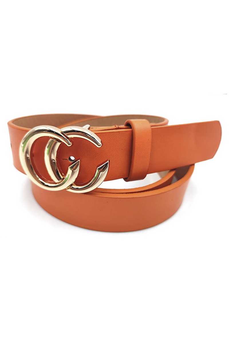 Metal Cc Buckle Belt - Marie Lashaays 