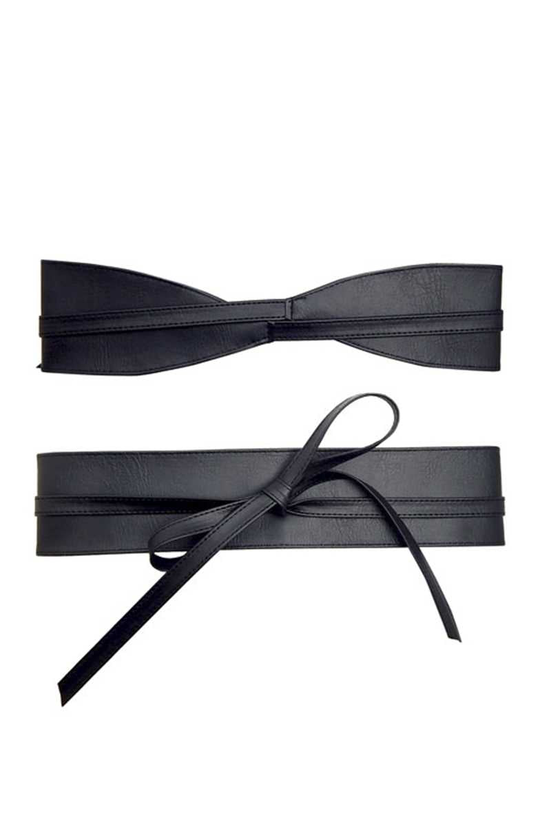 Faux Leather Wrapping Belt - Marie Lashaays 