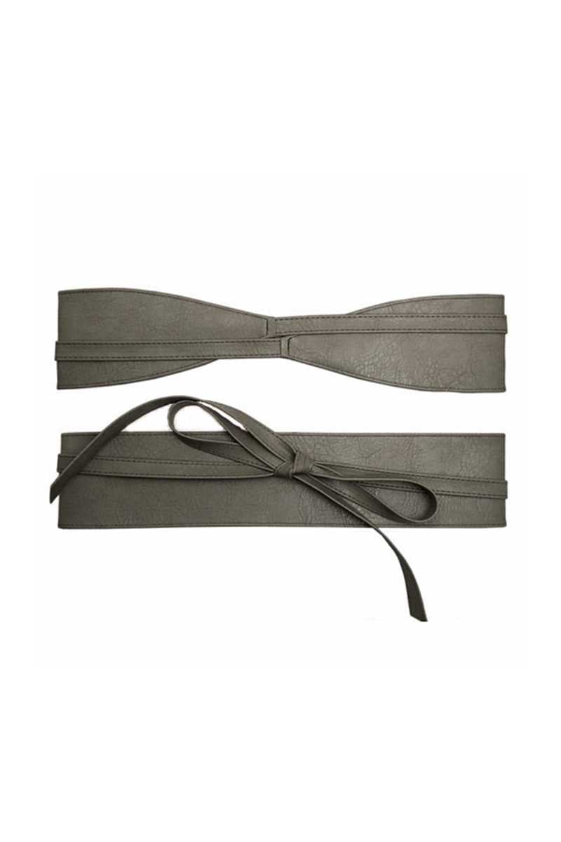 Faux Leather Wrapping Belt - Marie Lashaays 