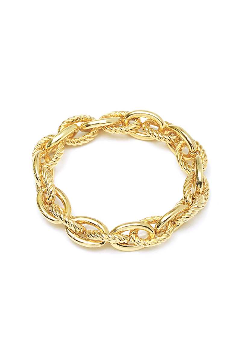 Fashion Metal Double Link Bracelet - Marie Lashaays 