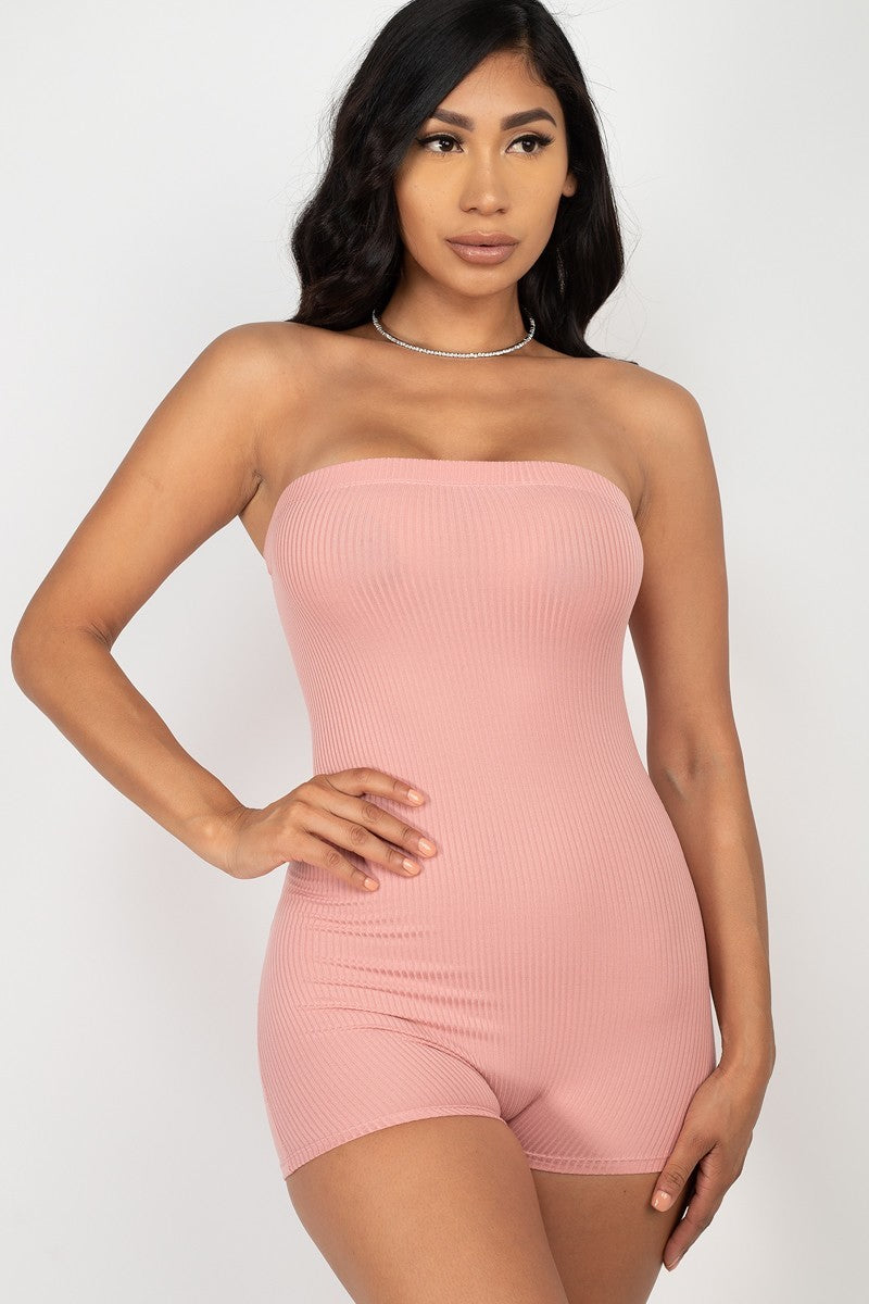 Fitted Tube Romper - Marie Lashaays 