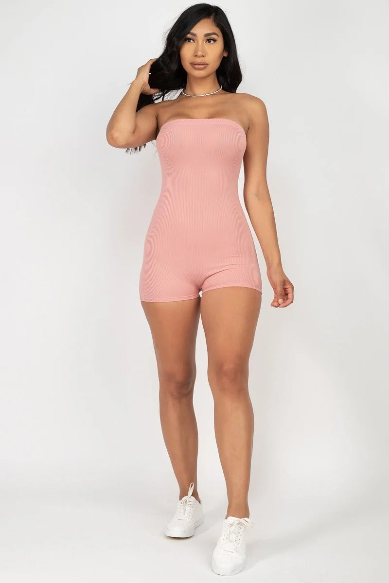 Fitted Tube Romper - Marie Lashaays 