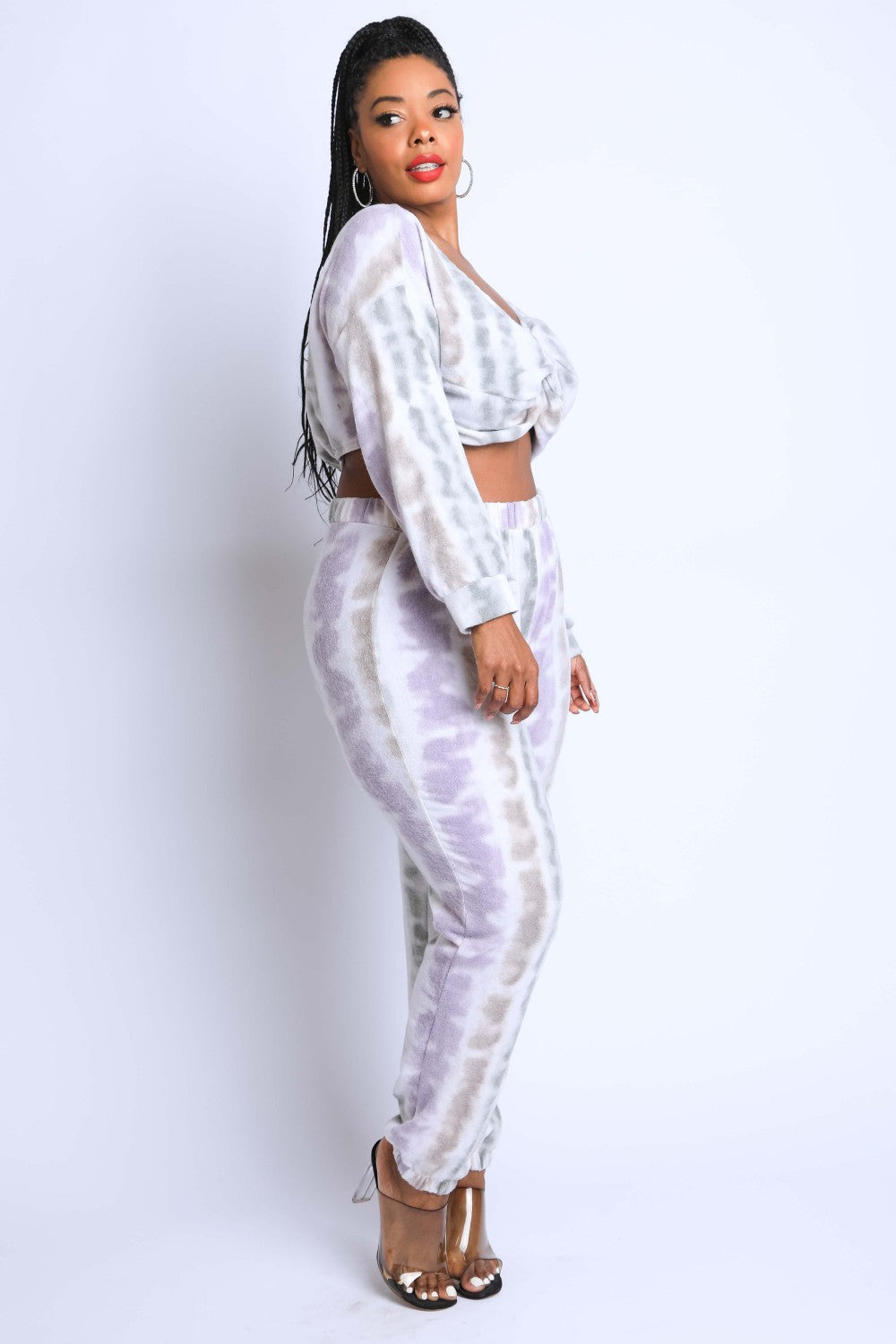 Tie Die Off Shoulder Set - Marie Lashaays 