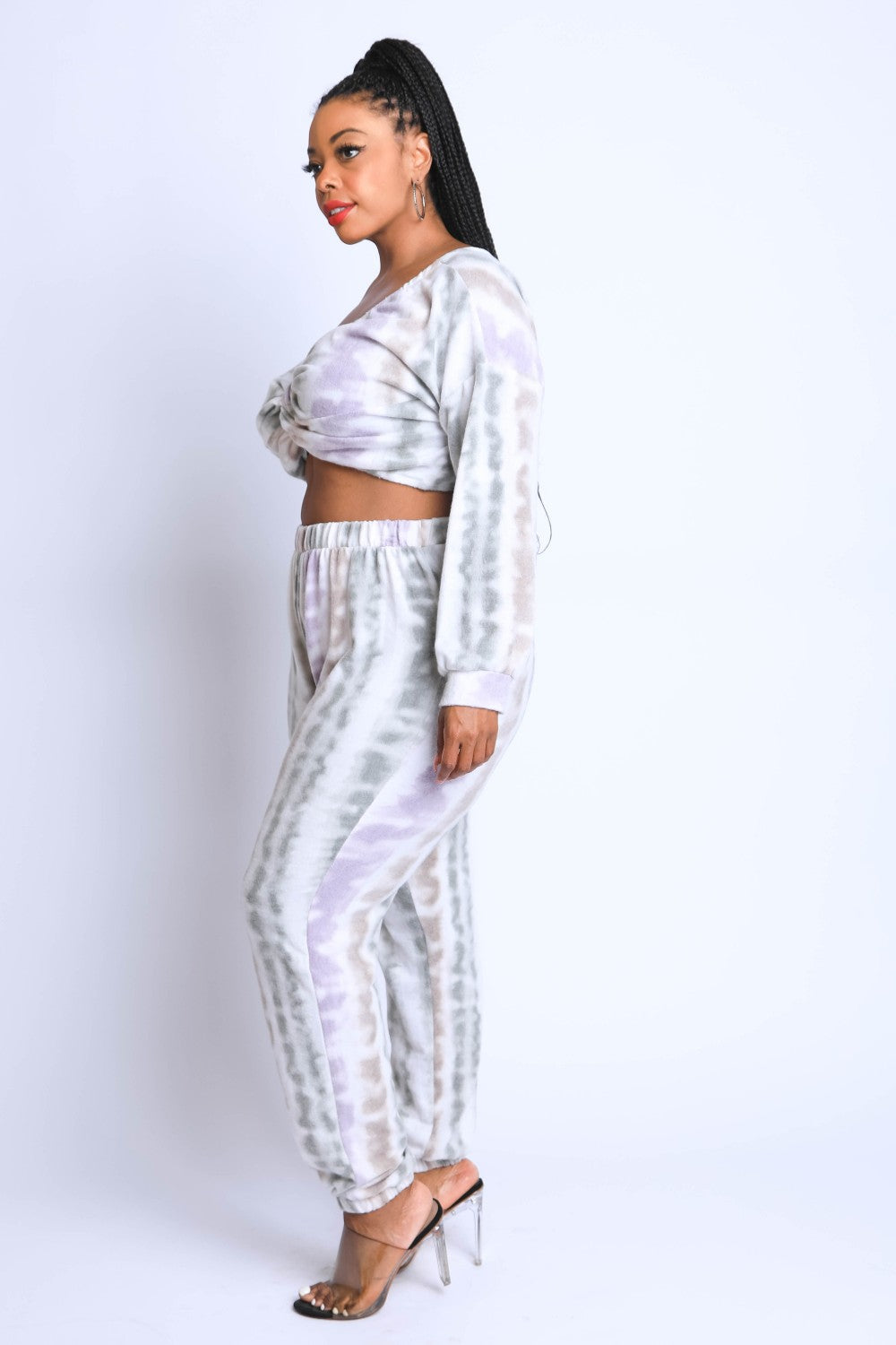 Tie Die Off Shoulder Set - Marie Lashaays 