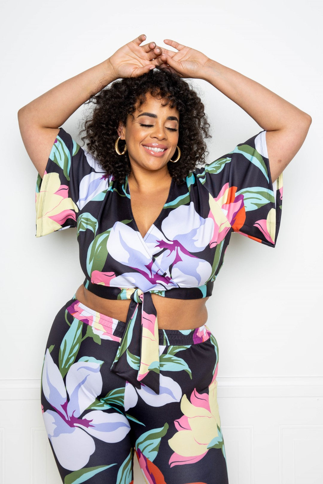 Flower Jogger & Top Set - Marie Lashaays 