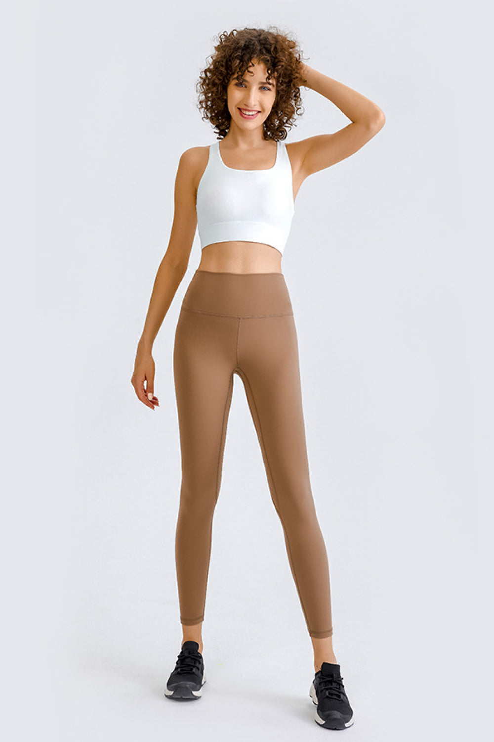 Cross Back Yoga Crop Top - Marie Lashaays 