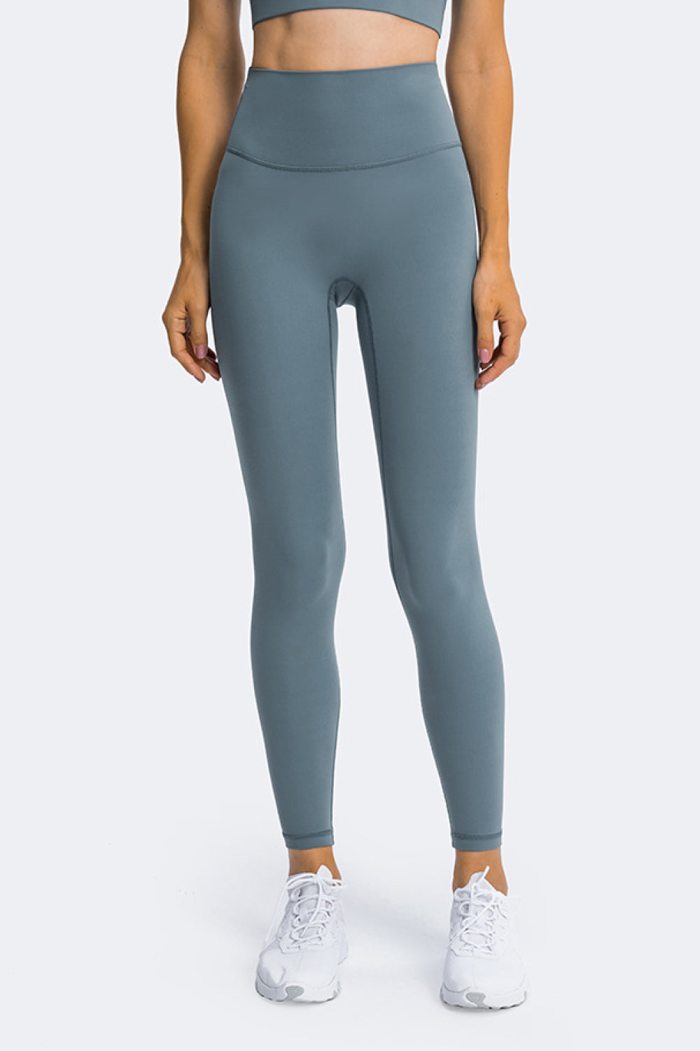 High Rise Ankle Length Yoga Leggings - Marie Lashaays 