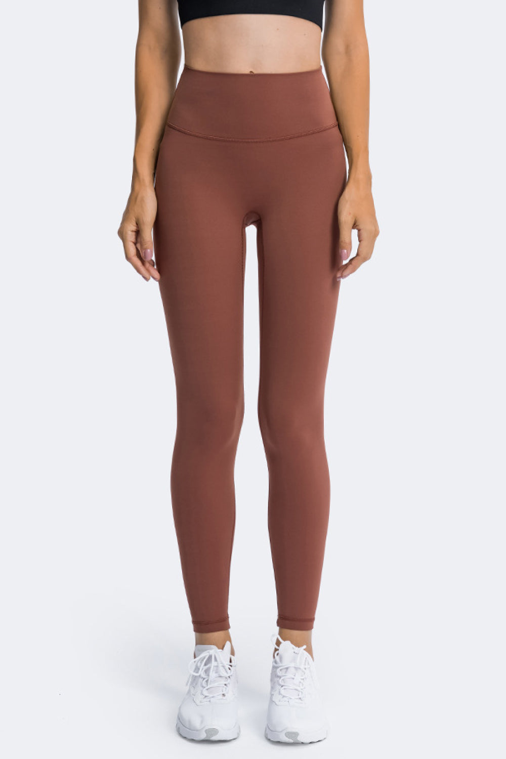 High Rise Ankle Length Yoga Leggings - Marie Lashaays 