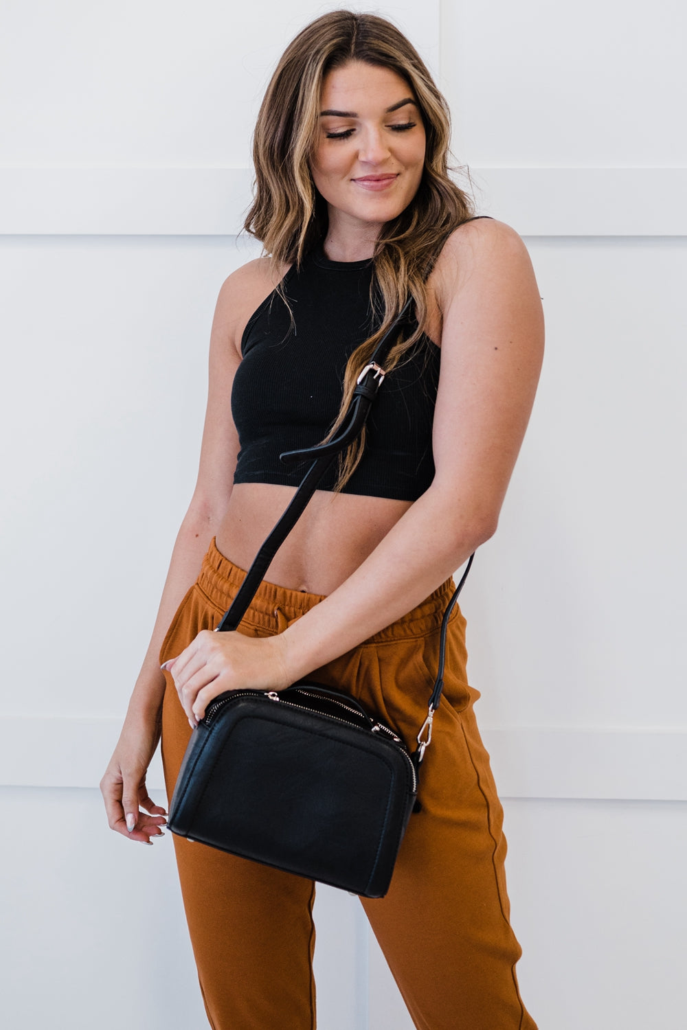 SHOMICO Vegan Leather Crossbody Shoulder Bag - Marie Lashaays 