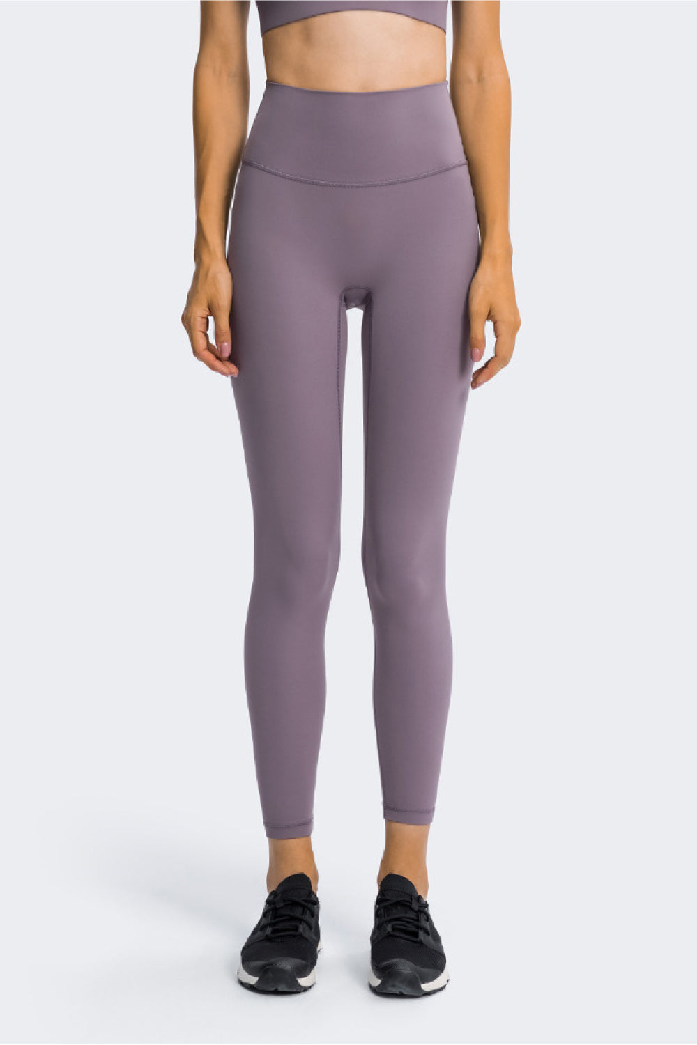 High Rise Ankle Length Yoga Leggings - Marie Lashaays 