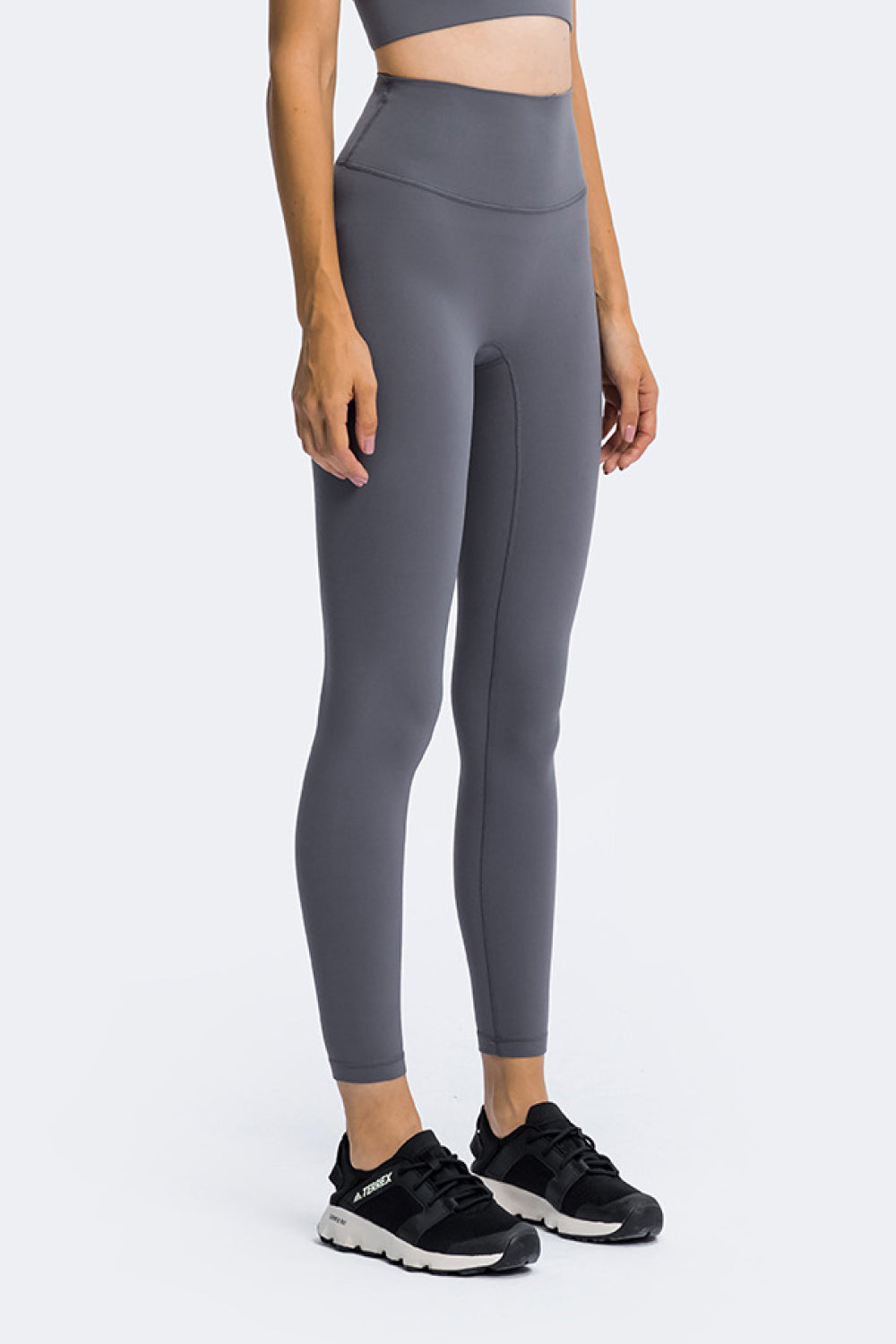 High Rise Ankle Length Yoga Leggings - Marie Lashaays 