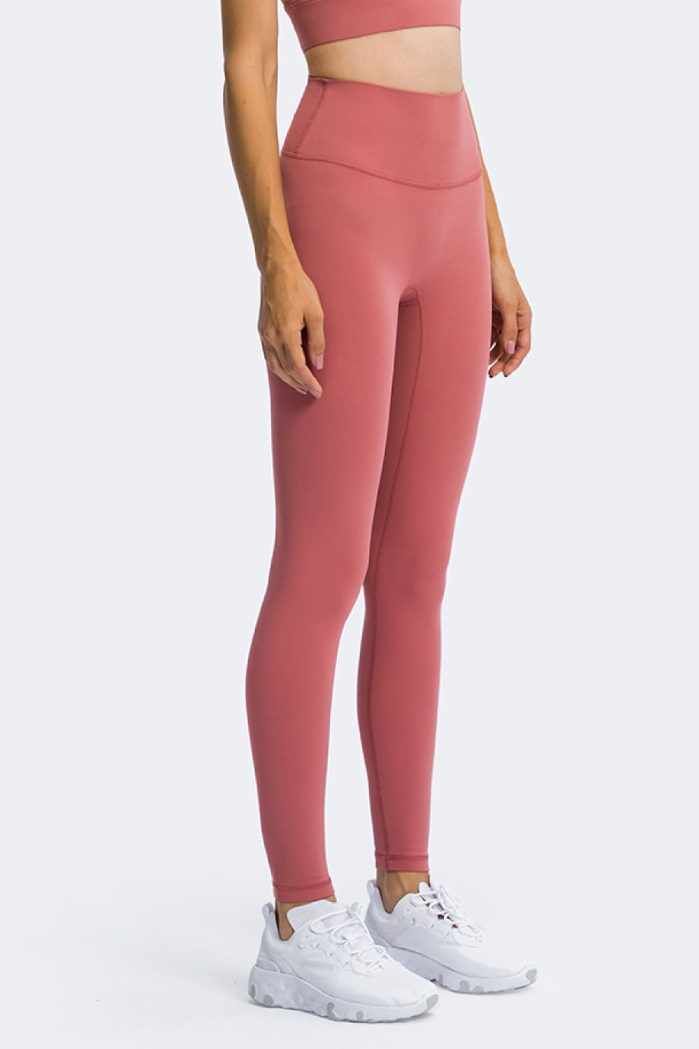 High Rise Ankle Length Yoga Leggings - Marie Lashaays 