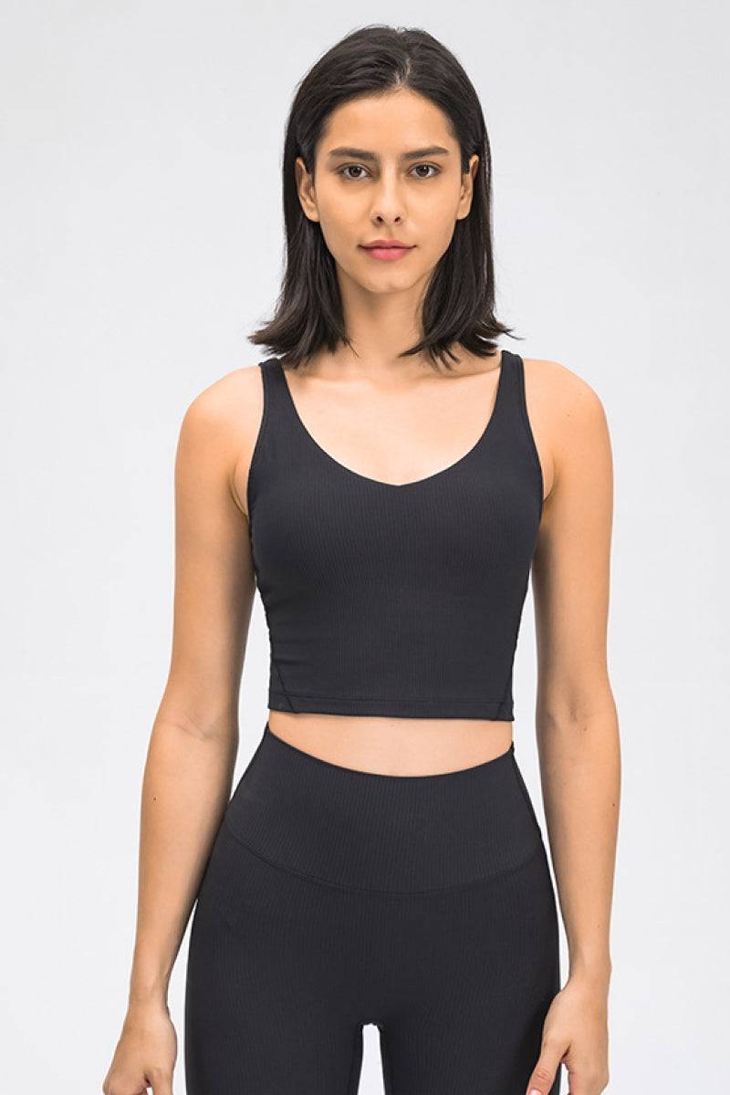 Solid Sports Tank Top - Marie Lashaays 