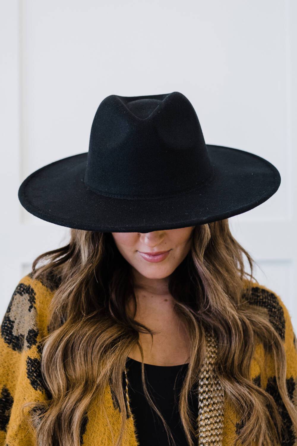 Fame Flat Brim Fedora Hat - Marie Lashaays 