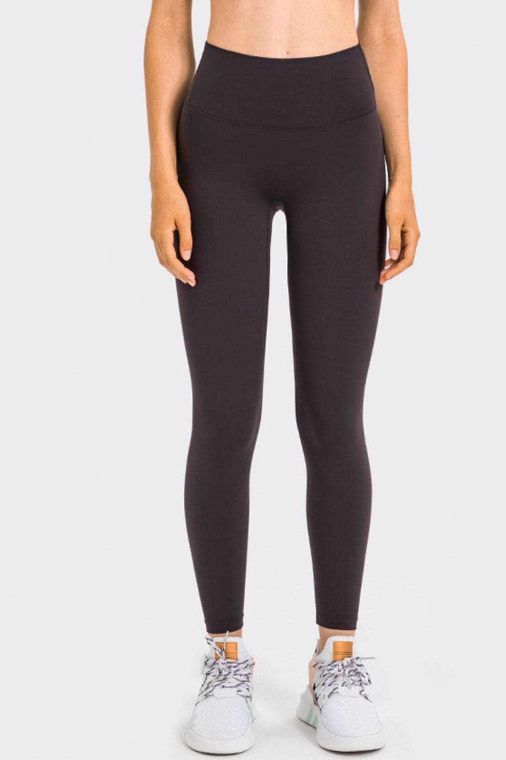 High Rise Crop Fitness Leggings - Marie Lashaays 