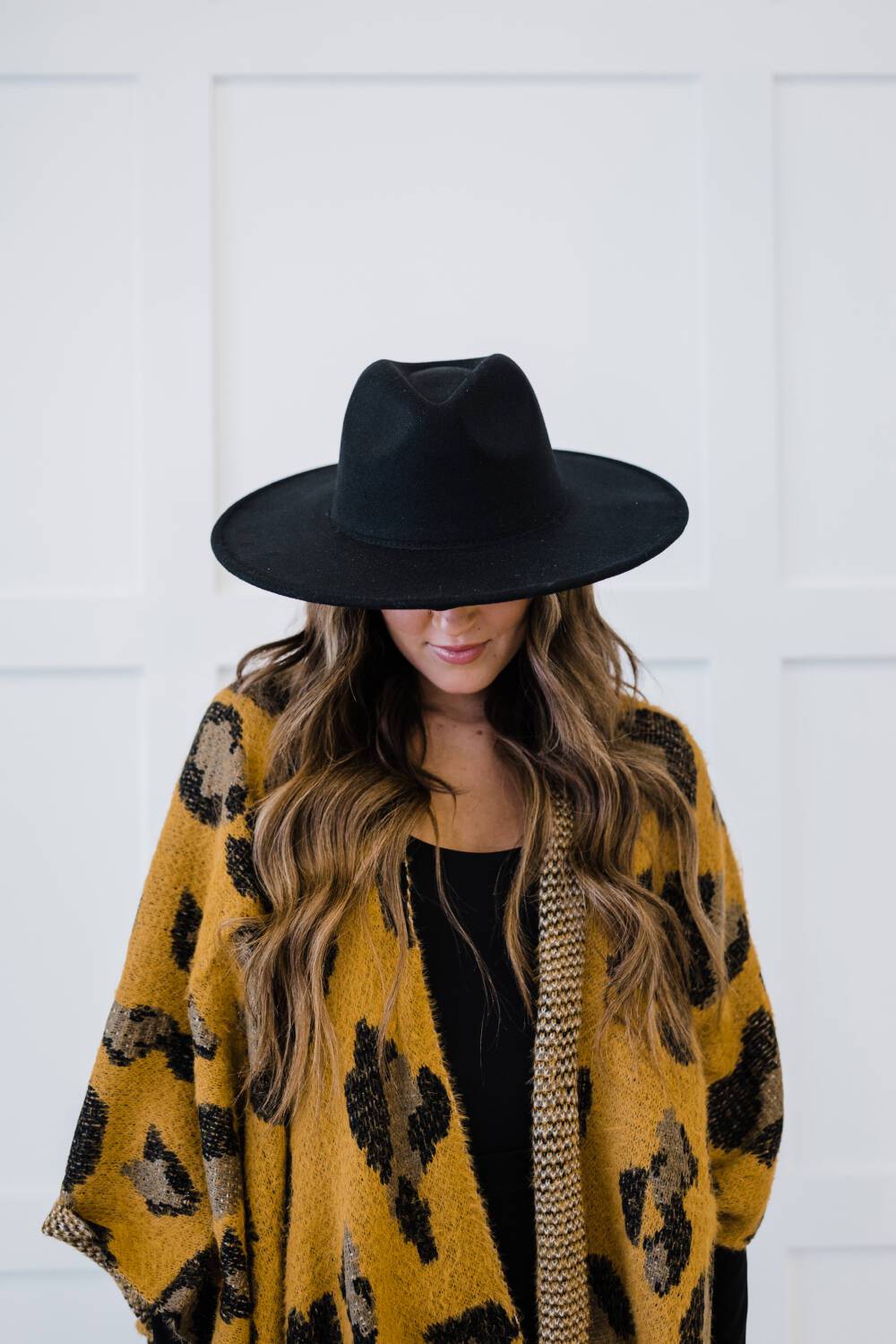 Fame Flat Brim Fedora Hat - Marie Lashaays 