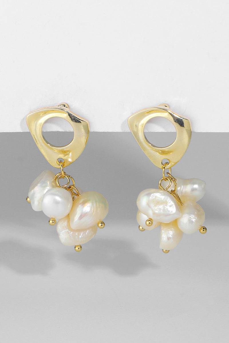 Pearl String Earrings - Marie Lashaays 