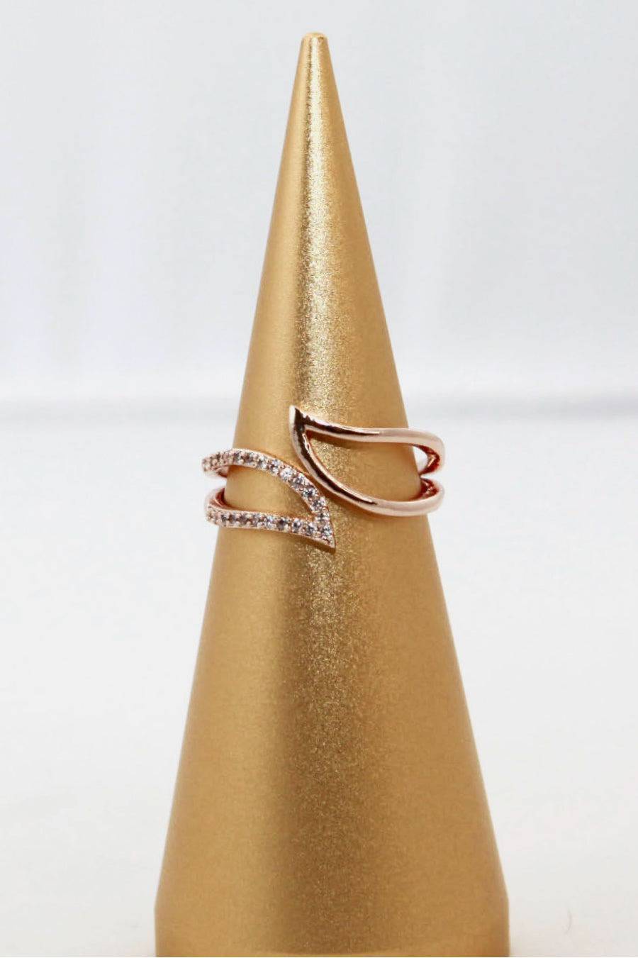 Gold Plated Open Ring - Marie Lashaays 