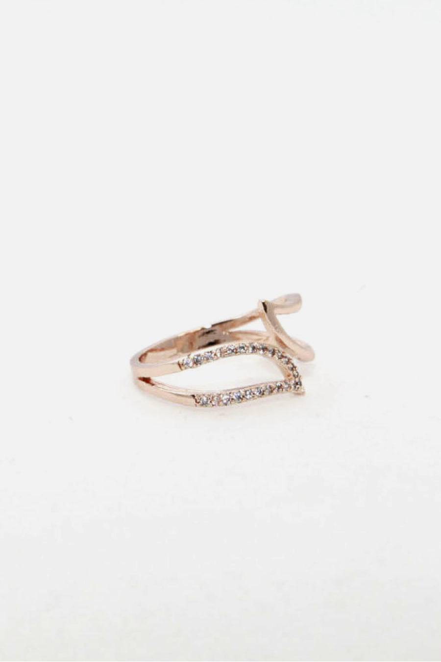 Gold Plated Open Ring - Marie Lashaays 