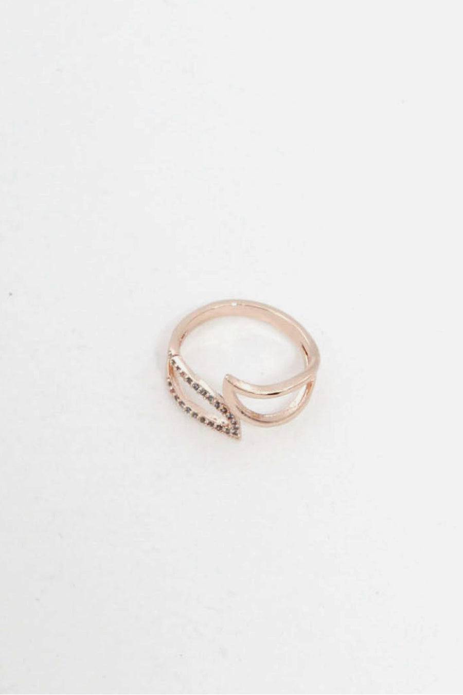 Gold Plated Open Ring - Marie Lashaays 