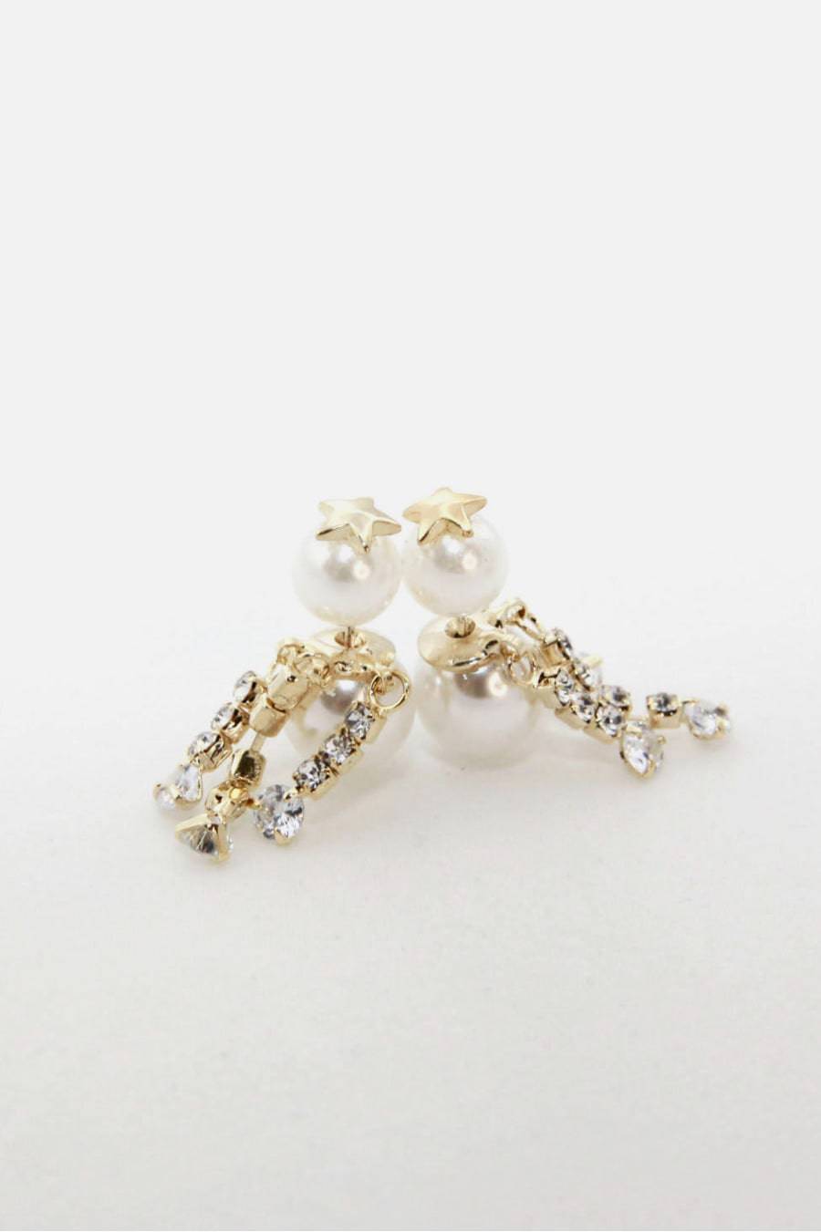 Star Pearl Stud Earrings - Marie Lashaays 