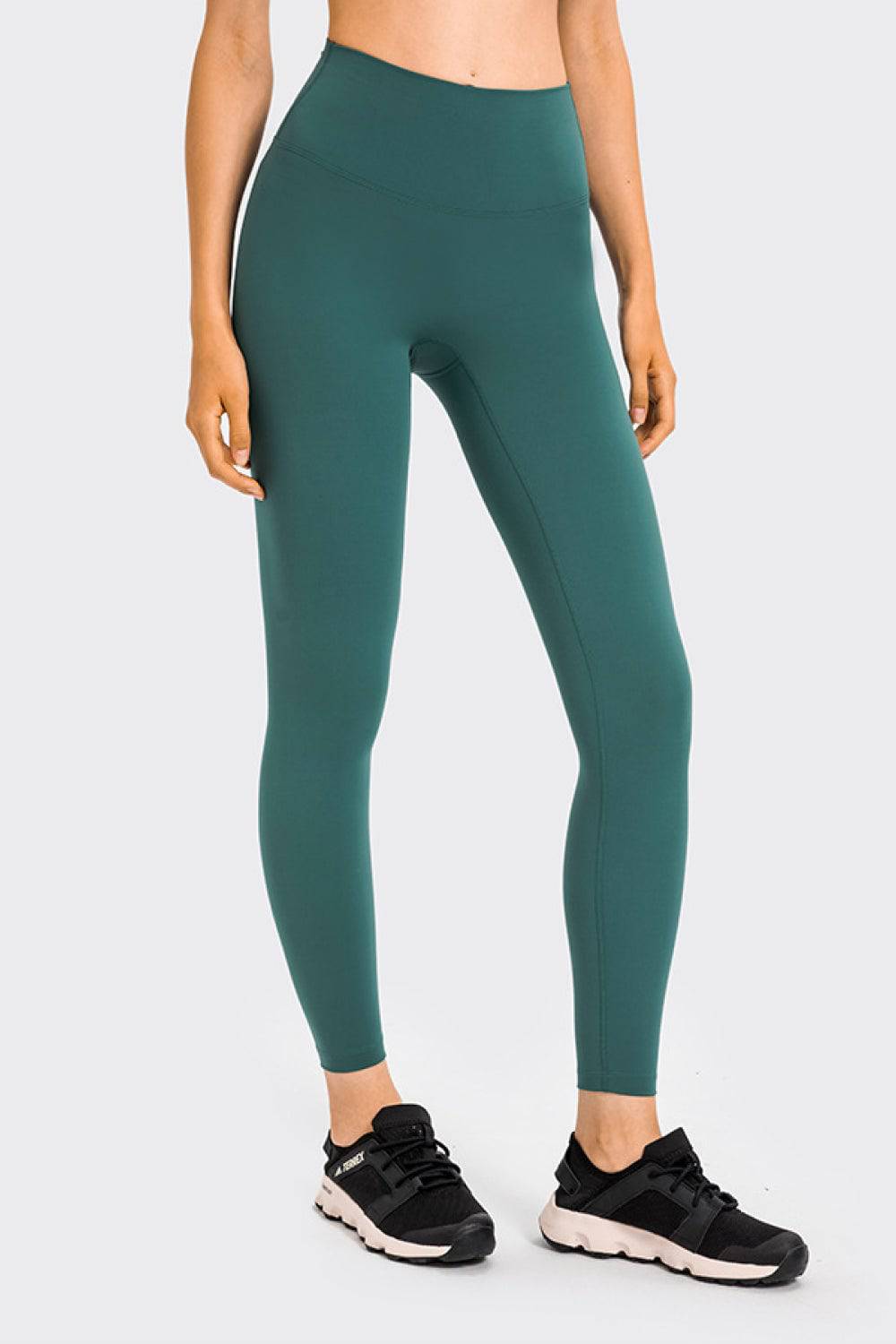 High Rise Crop Fitness Leggings - Marie Lashaays 