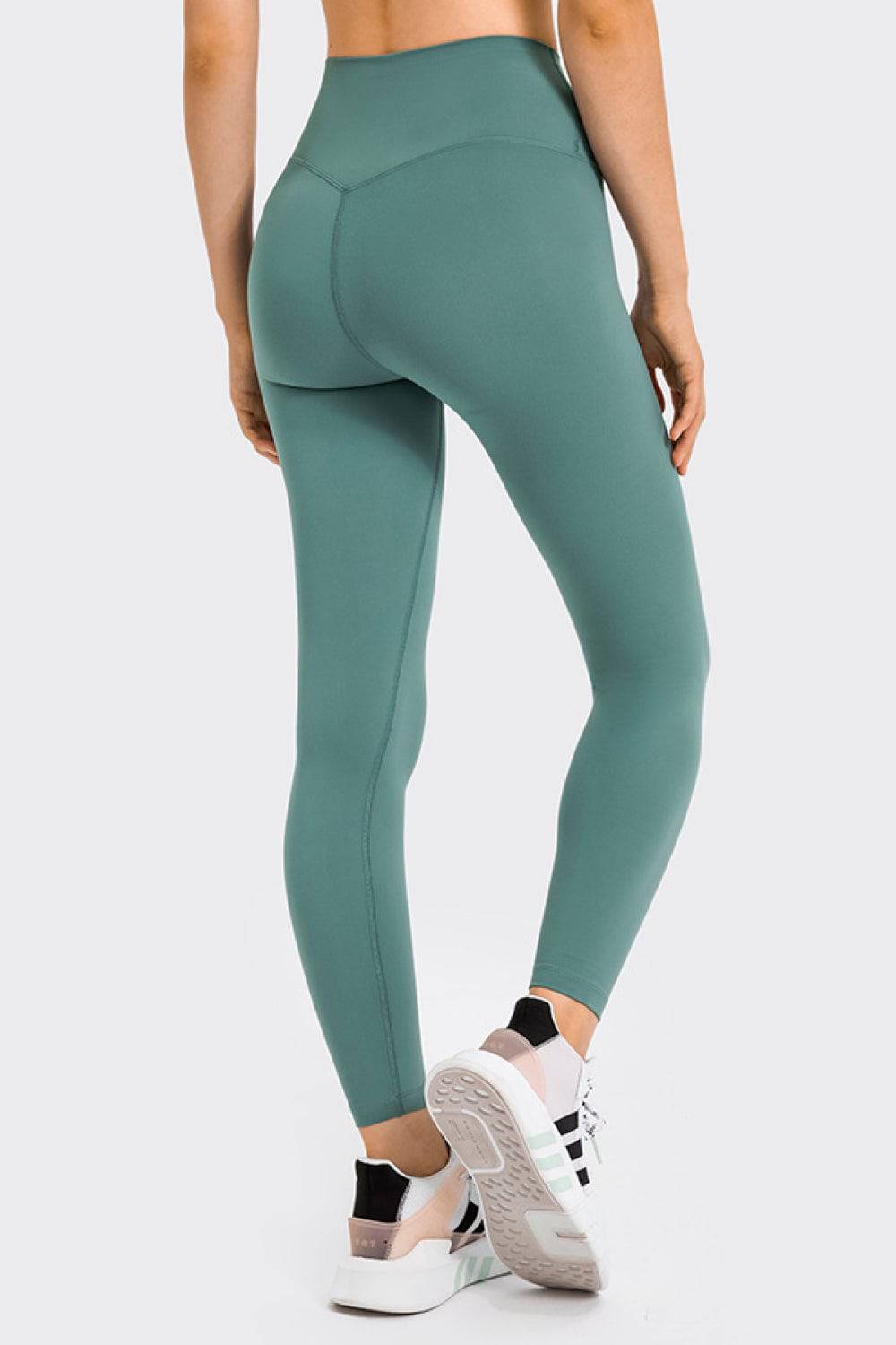 High Rise Crop Fitness Leggings - Marie Lashaays 