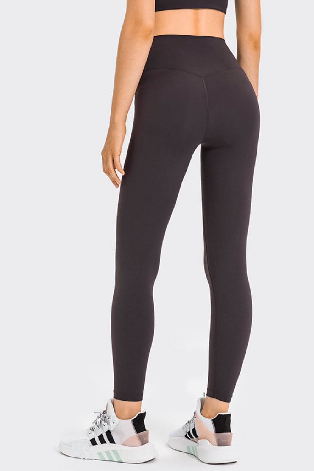 High Rise Crop Fitness Leggings - Marie Lashaays 