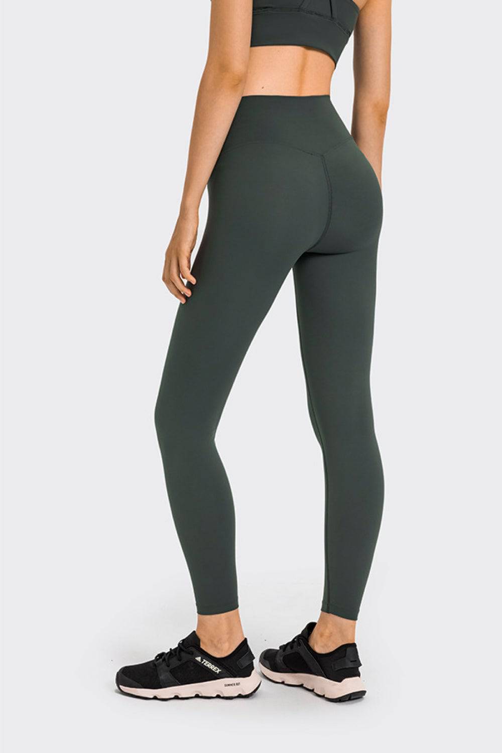 High Rise Crop Fitness Leggings - Marie Lashaays 