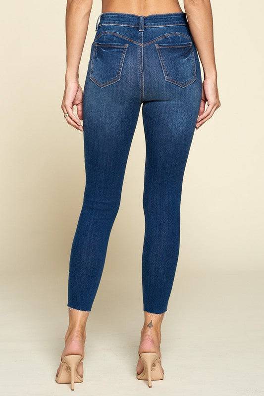 High Rise Destruction Jeans - Marie Lashaays 