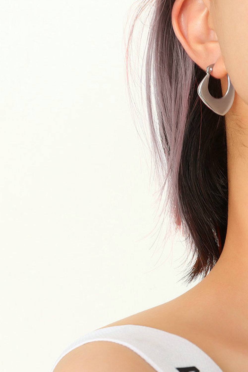 Irregular Shaped Earrings - Marie Lashaays 